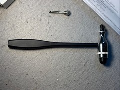 MDF Instruments, Tromner Neurological Reflex Hammer with Built-in Brush