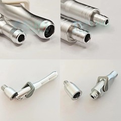 Dental Saliva Ejector Suction Valve Adapters 6 Pack, Universal HVE/SE Tip Adapto