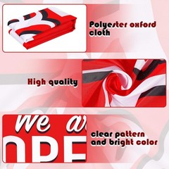 We Are Open Banner Polyester Oxford Cloth We Are Open Store Sign Outdoor Indo…