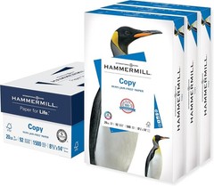 Printer Paper, 20 Lb Copy Paper, 8.5 x 14-92 Bright, Made in the – 3 Ream 150…