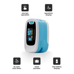 OLED Fingertip oxymeter spo2,PR monitor Blood Oxygen Pulse oximeter 4 modes