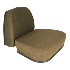 Seat Cushion Set – Fabric Dark Brown fits John Deere 4230 4240 4430 4440 4630
