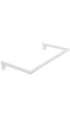 Boutique White Pipe U-Shaped Hangrail