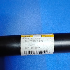 Guehring R-RT1 U DIN 6537L Machining Drill Bit Ø17.000mm 02479 17,000