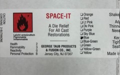 George Taub [TRU-FIT] Die Spacers 4oz Gold Color & Silver Color