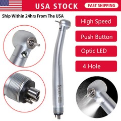 NSK Style Dental Fiber Optic LED E-generator high speed handpiece 4HOLE/2HOLE