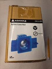 Case Pack Nylon Cone Nut CN12 NEW 10 Pks Of 5