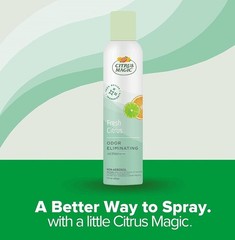 Citrus Magic Air Freshener Spray Fresh Citrus 3 Pack 3 oz