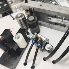 Automatic Straight Curved Line Edge Banding Machine Auto Strip Breaking 110V