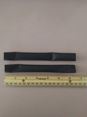 1/2 ” inch 12mm black 3:1 heat shrink tubing polyolefin ( 1 FOOT)