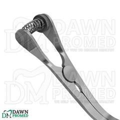 Glover Atraumatic Debakey Bulldog Clamp 3.5” Curved 4cm Jaw Surgical Instrument