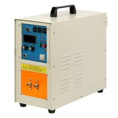 Used 15KW 30-100 KHz MOSPET,IGBT High Frequency Induction Heater Furnace 110V