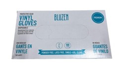 BLUZEN Disposable Vinyl Gloves, Size Large, 1,000 PACK