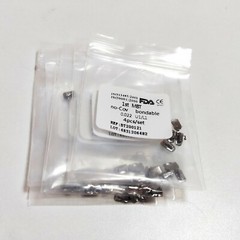 200 Sets 800 Pcs Dental Buccal Tube 1ST MBT 0.022 Bondable No-cov U1/L1 4pcs/set