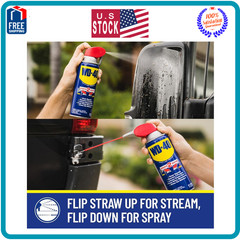 WD40 MultiUse Product with Smart Straw Sprays 2 Ways, 12 OZ [6Pack]