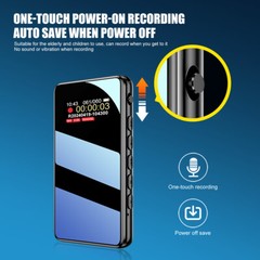 800Hr Hidden Voice Activated Recorder Digital Audio Recording Device Dictaphone