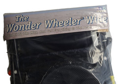 NEW RIO Beach The Wonder Wheeler Wide Basket Rolling Cart Folding Vacation Camp