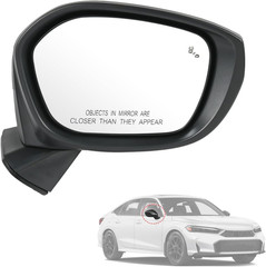Door Mirror Right Passenger Side Replacement for Honda Civic Sedan Hatchback 202