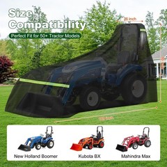 Tractor Cover Waterproof Heavy Duty, 600D Oxford Cloth with Air Vents, Tracto…