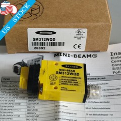 New in Box For Banner SM312WQD Photoelectric Sensor 4PIN 10-30VDC 1500mm