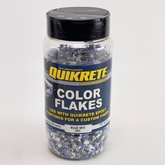 Quikrete Color Flakes Blue Mix 20c – 2 Pack – New Open Box – Free Shipping