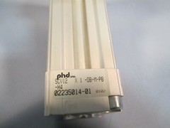PHD PNEUMATIC SLIDE AND CYLINDER SCV12 X1-DB-M-PB 02235014-01
