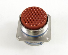 Matrix MS3470L22-55P Mil Spec Connector Receptacle 55 POS + Pin Contacts =NOS=