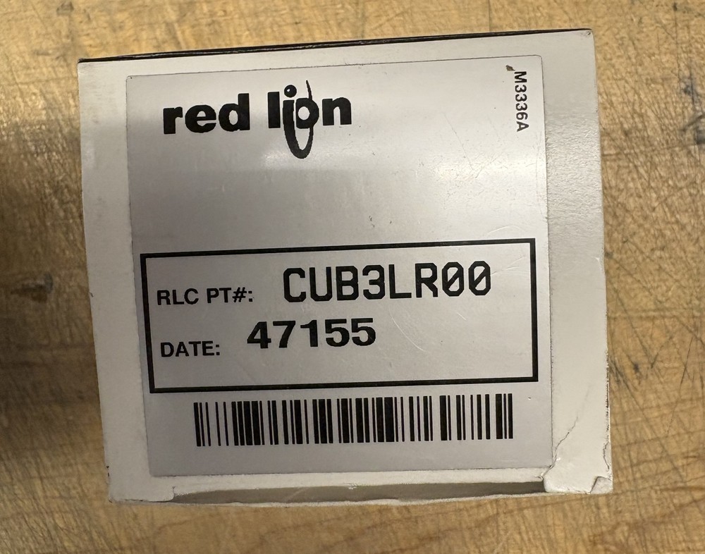 RED LION CUB3LR00 LED Digital Panel Meter-NIB