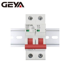 GEYA AC MCB Mini Circuit Breaker 2Pole 4.5kA 6/10/16/25/32/40/50/63A 110/120V