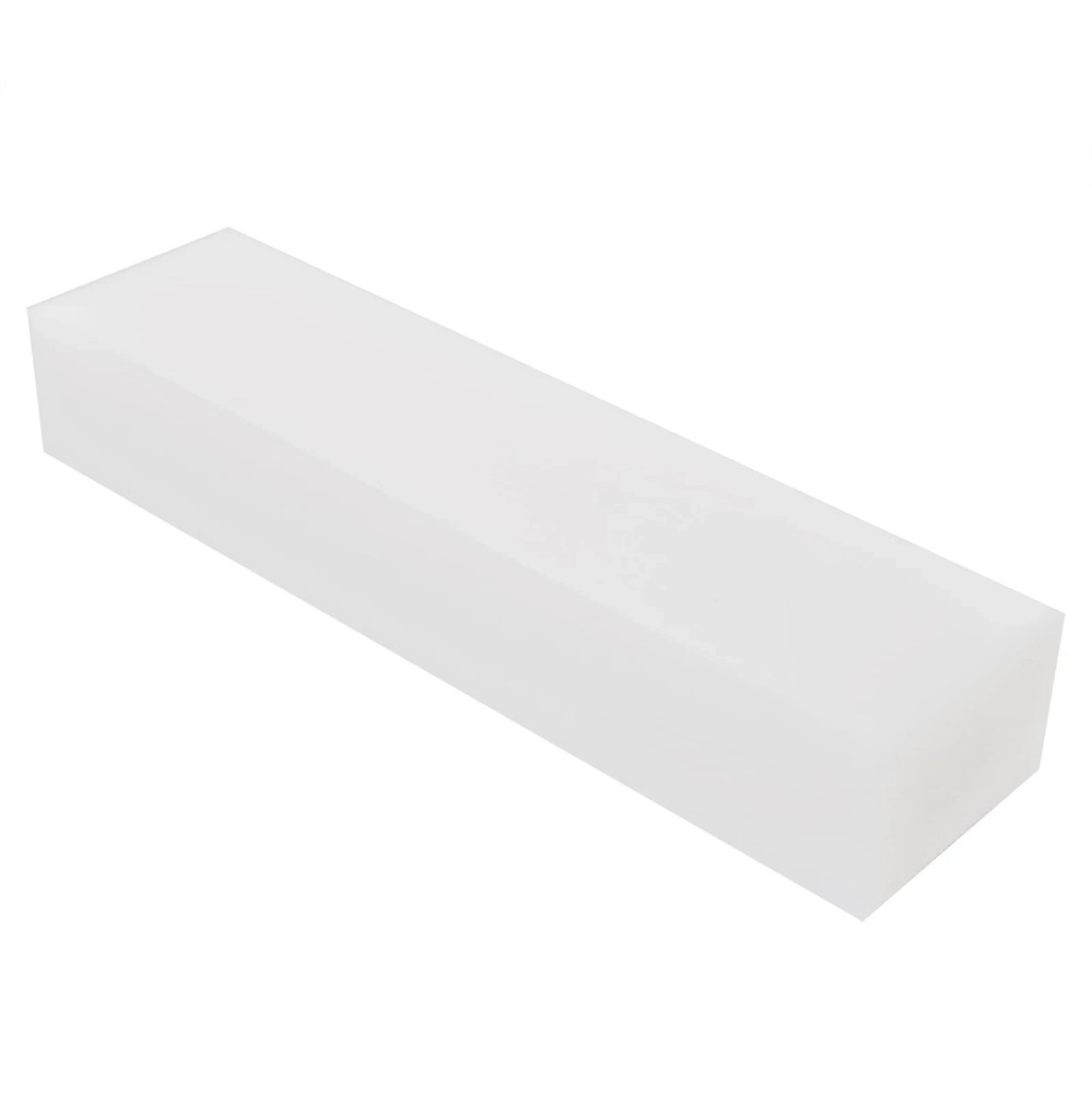 HDPE Block WhitePE Polyethylene Rectangular Solid Plastic Tapping（2″ x 12″ x 3″）