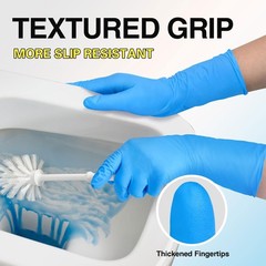 1000Pcs 4.5 Mil BLUE Nitrile Exam Gloves S/M/L/XL Latex-Free Medical Grade