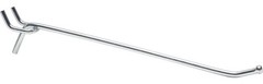 4 pack 8″ Ball Tip Pegboard Hook Heavy-Duty Zinc Peg Storage w/ Safety Ball Tip
