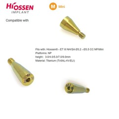 US Hiossen Dental Straight Locator Healing Cap Abutment Regular Mini ET Platform