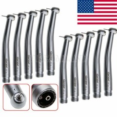 10 PCS NSK Pana Max Style Dental High Speed Turbine Handpiece Push Button 2Holes
