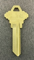 Lots of SC1400 SLG-36 Type 6 Pin Nickel Silver Key Blanks for Schlage