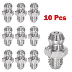 Grease Nipple 10Pcs Grease Inlet High Hardness Long Service Life Material