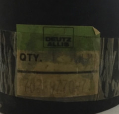 Allis Chalmers colant hose 70269770
