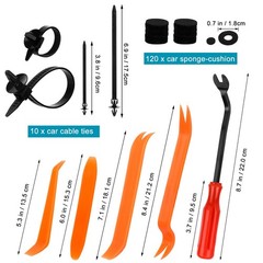 1105PCS Car Retainer Auto Fasteners Body Plastic Trim Clips Pin Rivet Bumper Kit