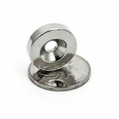 US N35 Countersunk Ring Round Disc Strong Magnets Rare Earth Neodymium Hole