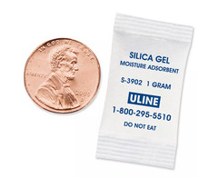 Silica Gel Desiccants – Gram Size 1, 5 Gallon Pail (5,000 Units)