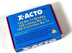 No. 11 Hobby Blades, 1-Pack 100 Blades