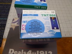 Hach TNT 866 Free Chlorine Chemistry Test Kit 24 Vials, New Unopened Box!