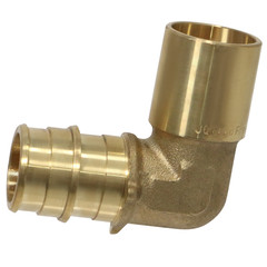 25 Pcs. 3/4″ Pex A Male Sweat Elbow, 3/4″ Expansion Male Sweat Elbow 30-1-2=25