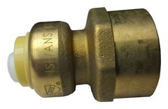 10 PIECES 1/2″ PUSH FIT X 3/4″ FNPT FEMALE THREADED ADAPTER