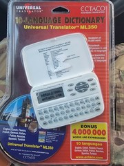 Ectaco Electronic Translator ML350 10-Language Dictionary New Sealed