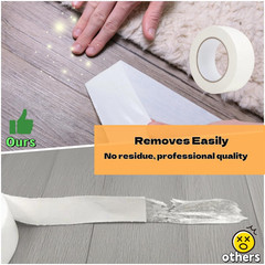 2 Inch X 40 Yards Double Sided Tape, Double Stick Tape, Poster Tape, Strong Adh