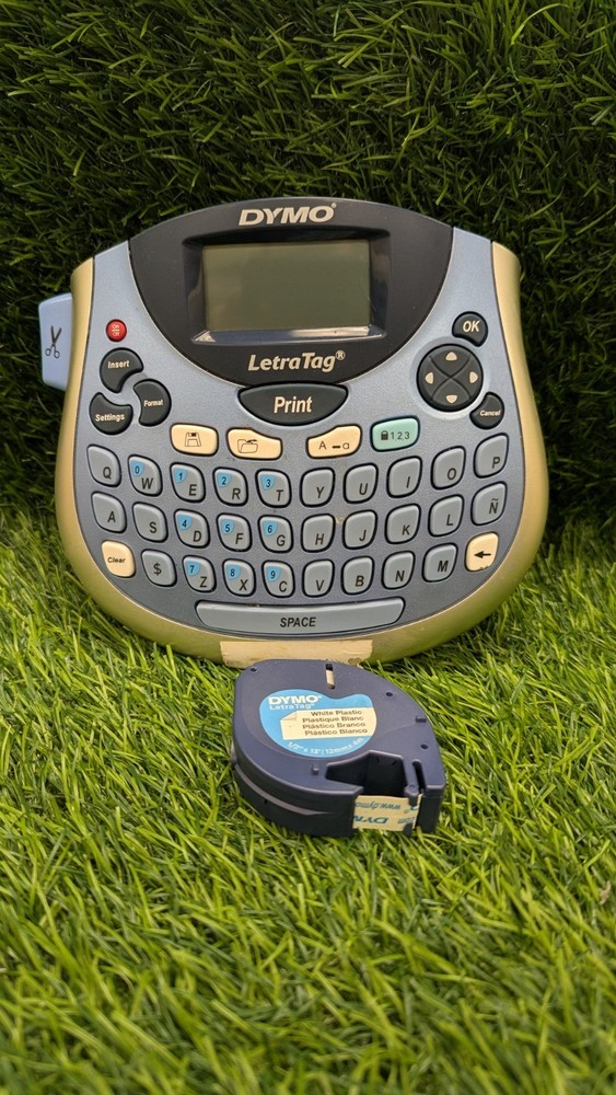 Dymo LetraTag LT-100T Personal Label Maker Tested Working