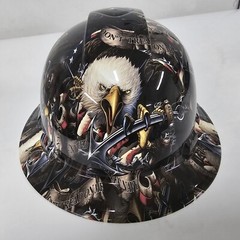 full brim hard hat custom hydro dipped IN US NAVY WE THE POEPLE DONT TREAD ON ME