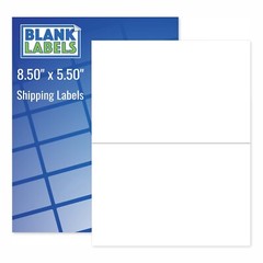 200 Address Labels Laser Ink Jet USPS Click N Ship 8.5 5.5 **26 half sheet eBay