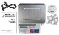 Detecto, DL1060, Deli Scale with Integral Printer, 60 lb x 0.02 lb, NTEP